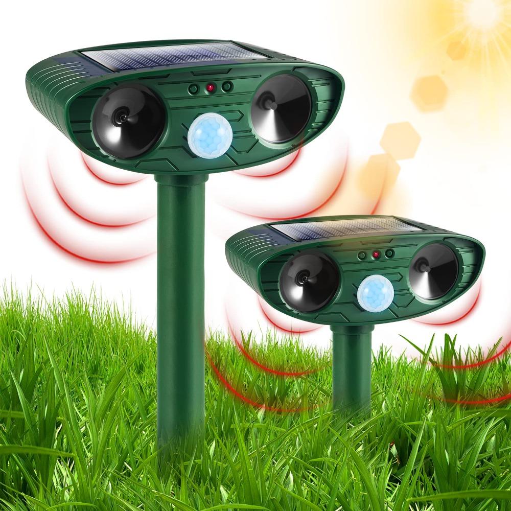 with Motion Sensor Ultrasonic Animal Repellent Waterproof Infrared Cat Repeller Farm зелений
with Motion Sensor Ultrasonic Animal Repellent Waterproof Infrared Cat Repeller Farm зелений