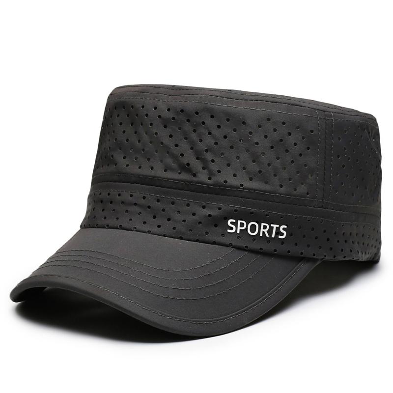 Men s Summer Breathable Quick-Drying Flat Top Hat Sunscreen Outdoor Sports Mesh Cap Sunshade Hat темно-серого
Men s Summer Breathable Quick-Drying Flat Top Hat Sunscreen Outdoor Sports Mesh Cap Sunshade Hat темно-серого