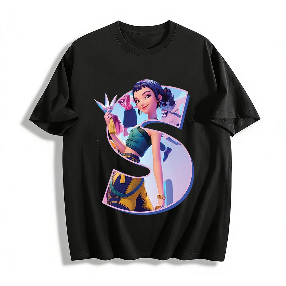 Trendy Chinese Style Girl Print T-shirt Loose Casual Crewneck Top Unisex Streetwear Pure cotton T-shirt XXS
Trendy Chinese Style Girl Print T-shirt Loose Casual Crewneck Top Unisex Streetwear Pure cotton T-shirt XXS