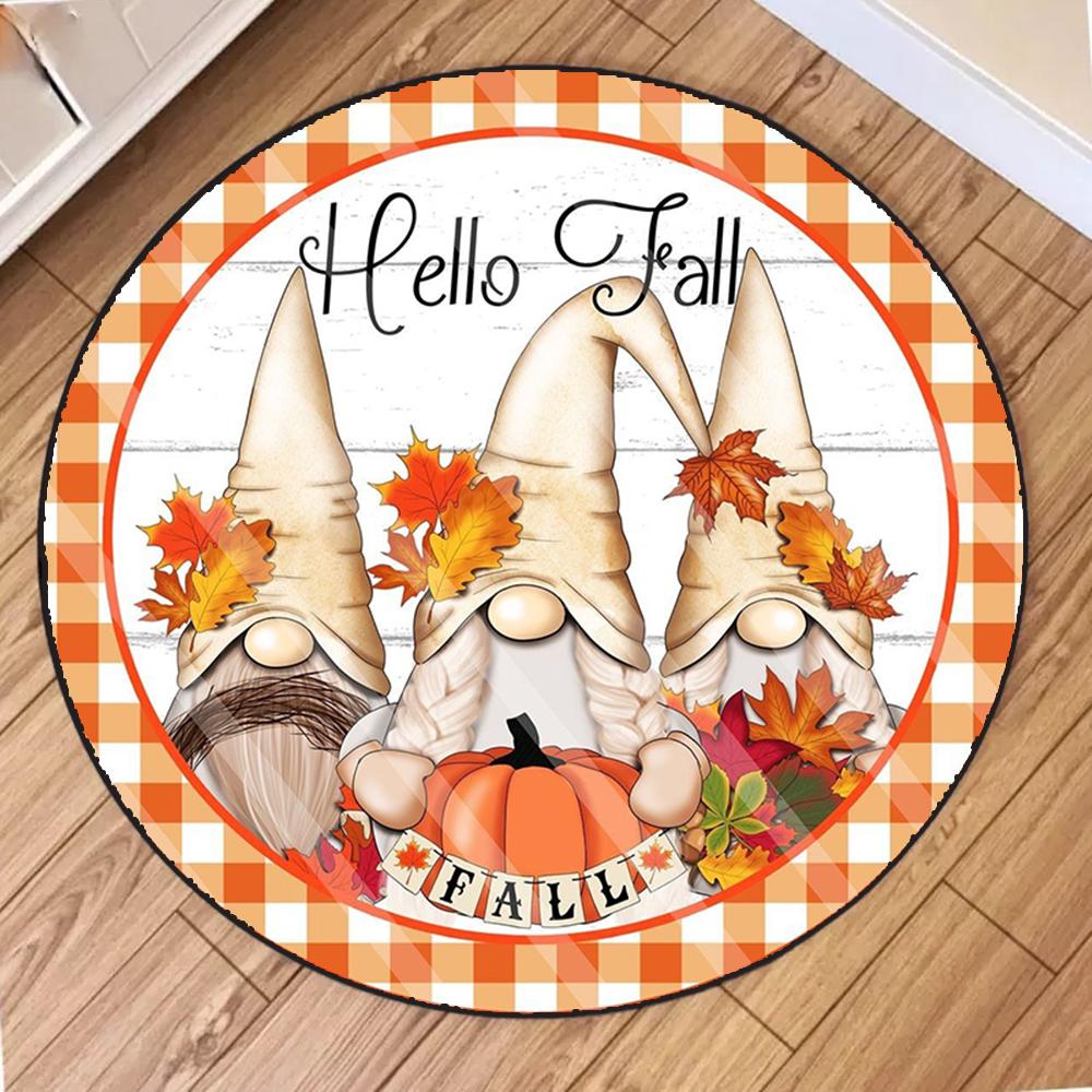 Santa Claus Circular Carpet Christmas Hat and Pumpkin Creative Carpet Home Decoration Holiday Gift for Festive Season 120x120cm
Santa Claus Circular Carpet Christmas Hat and Pumpkin Creative Carpet Home Decoration Holiday Gift for Festive Season 120x120cm