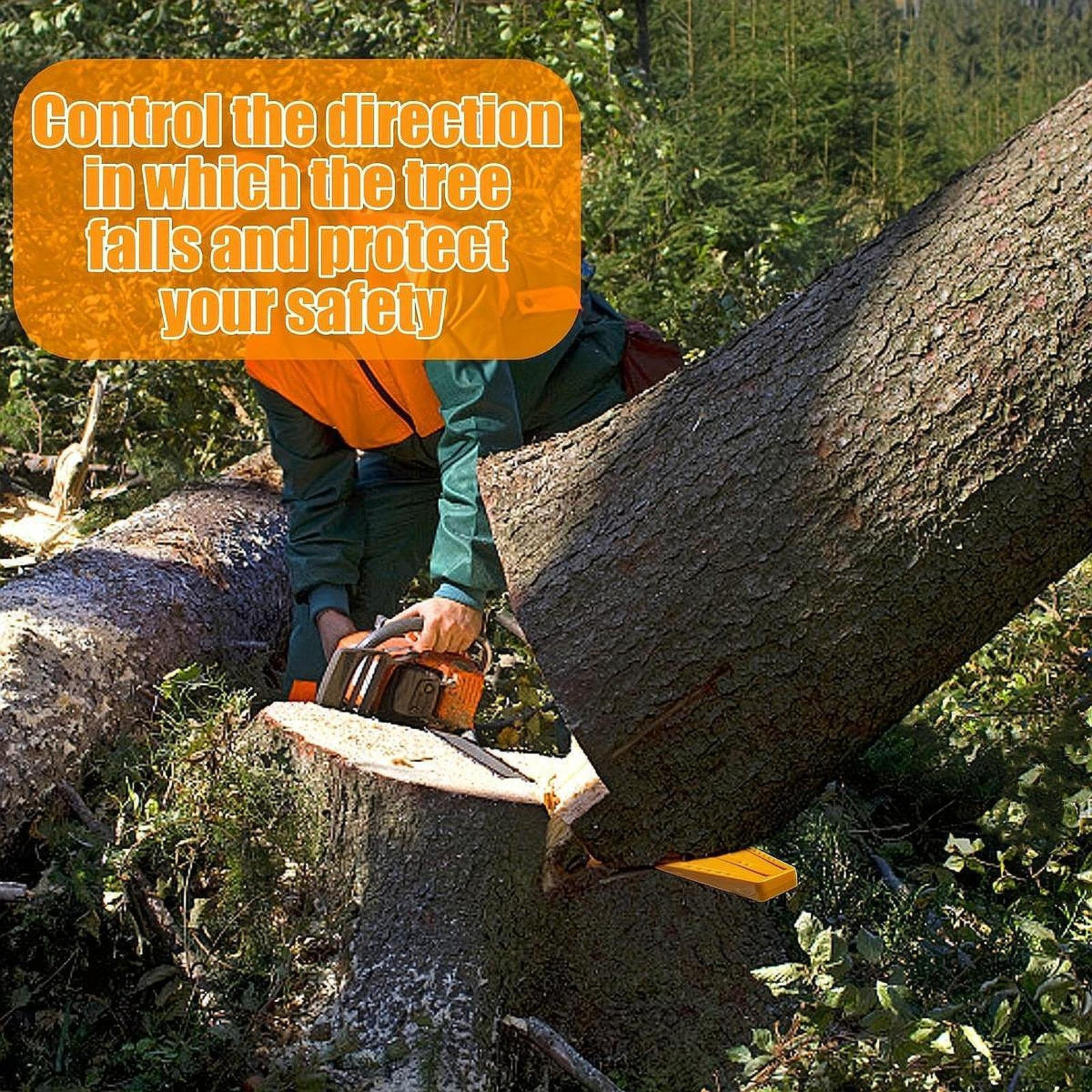 Tree Felling Wedge Chainsaw with Spikes Lightweight Professional Accessories Forestry Tool for 5 inch
Tree Felling Wedge Chainsaw with Spikes Lightweight Professional Accessories Forestry Tool for 5 inch