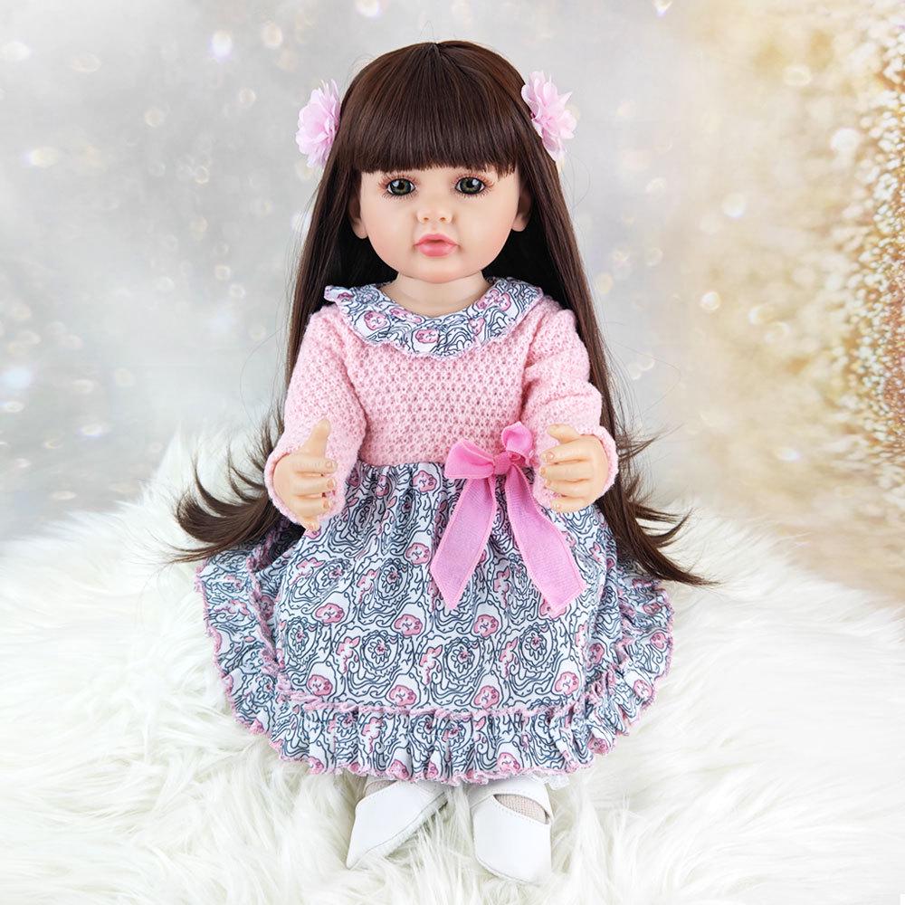 Interactive Reborn Doll with Squeezable Body and Gravity Sensing, Dress-Up Baby Toy for Girls Soothing Doll (No Function)
Interactive Reborn Doll with Squeezable Body and Gravity Sensing, Dress-Up Baby Toy for Girls Soothing Doll (No Function)