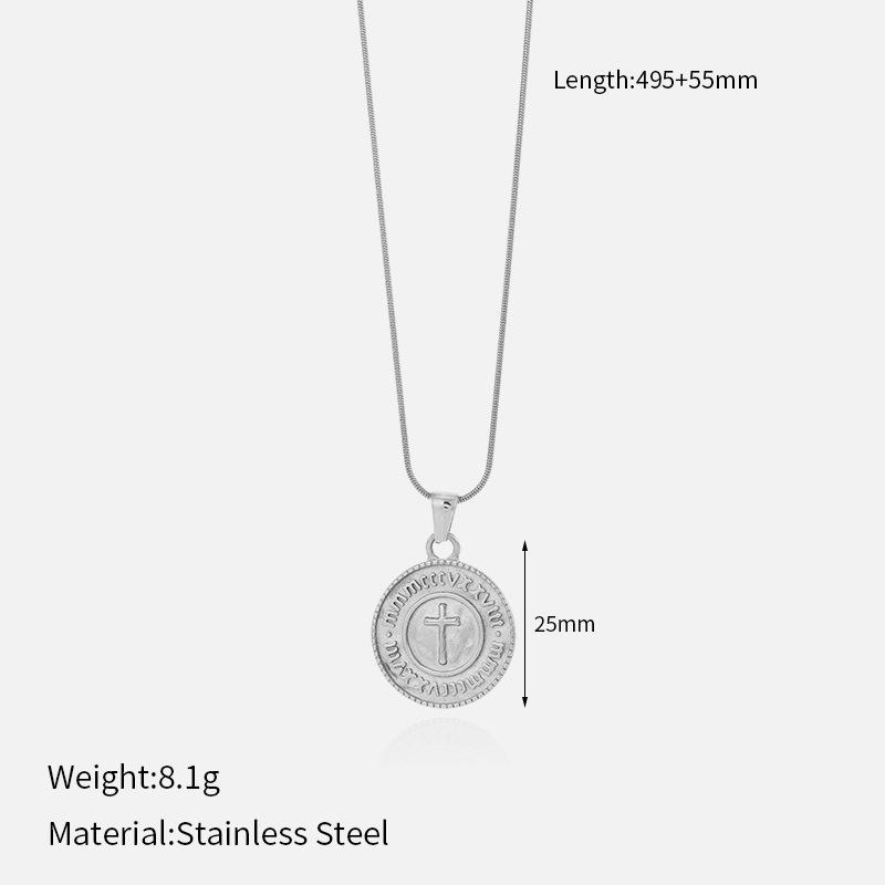 Cross Lion Pendant Necklace Elegant Chain Unisex Gift Fashion Accessory for Men Women
Cross Lion Pendant Necklace Elegant Chain Unisex Gift Fashion Accessory for Men Women