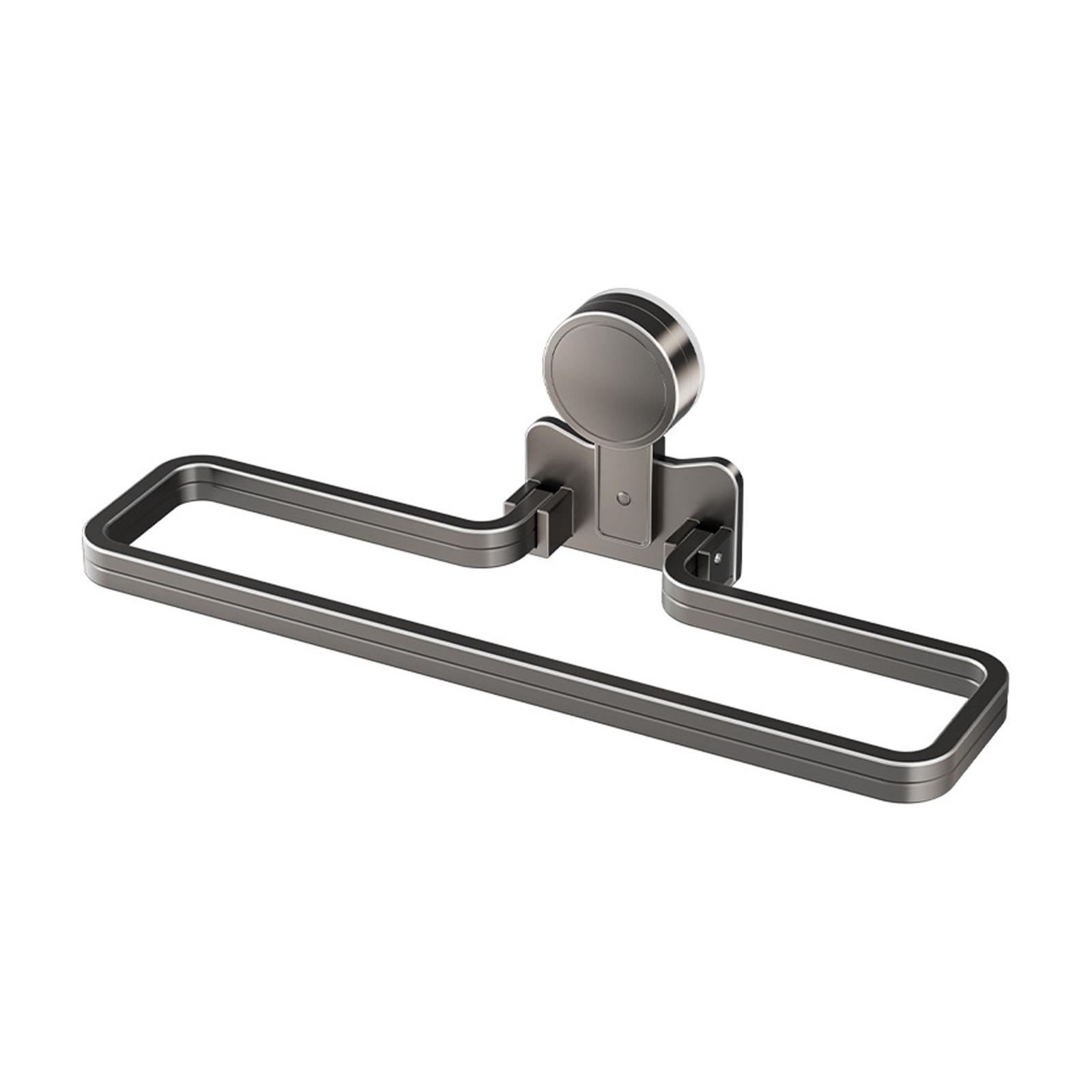 Space Saving Foldable Towel Holder with Suction Cups for Easy Wall Mounting Protects Surfaces in Bathroom or Kitchen B
Space Saving Foldable Towel Holder with Suction Cups for Easy Wall Mounting Protects Surfaces in Bathroom or Kitchen B