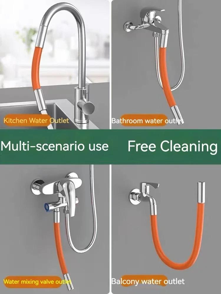 360° Rotating 20mm Silicone Faucet Extender Flexible Bending Bathroom Faucet Sink Universal Splash Extender Kitchen Accessories
360° Rotating 20mm Silicone Faucet Extender Flexible Bending Bathroom Faucet Sink Universal Splash Extender Kitchen Accessories