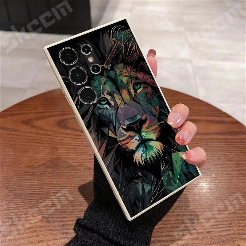 Colorful Lion Pattern Phone Case For Samsung Galaxy S24 S23 S22 Ultra Plus 5G S20 FE A73 A72 A71 A55 A54 A51 A50 A35 A15 Cover S24
Colorful Lion Pattern Phone Case For Samsung Galaxy S24 S23 S22 Ultra Plus 5G S20 FE A73 A72 A71 A55 A54 A51 A50 A35 A15 Cover S24