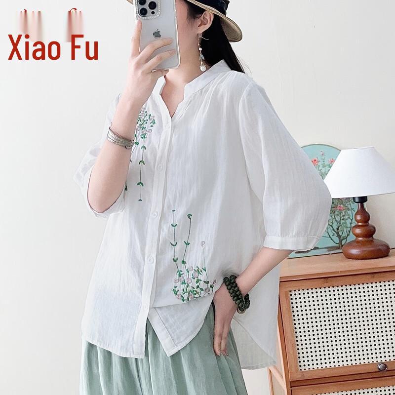 Women s Embroidered V-Neck Summer Blouse 3XL
Women s Embroidered V-Neck Summer Blouse 3XL