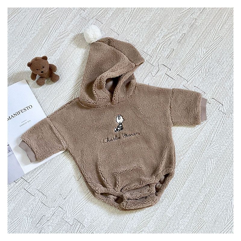 Cute Japanese Order Windproof Warm Rompers Super Soft One-Piece Light Coffee 80
Cute Japanese Order Windproof Warm Rompers Super Soft One-Piece Light Coffee 80