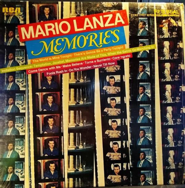 LP Record MARIO LANZA Memories LSC3102 RCA Victor Red 1969 US Pop Used
LP Record MARIO LANZA Memories LSC3102 RCA Victor Red 1969 US Pop Used