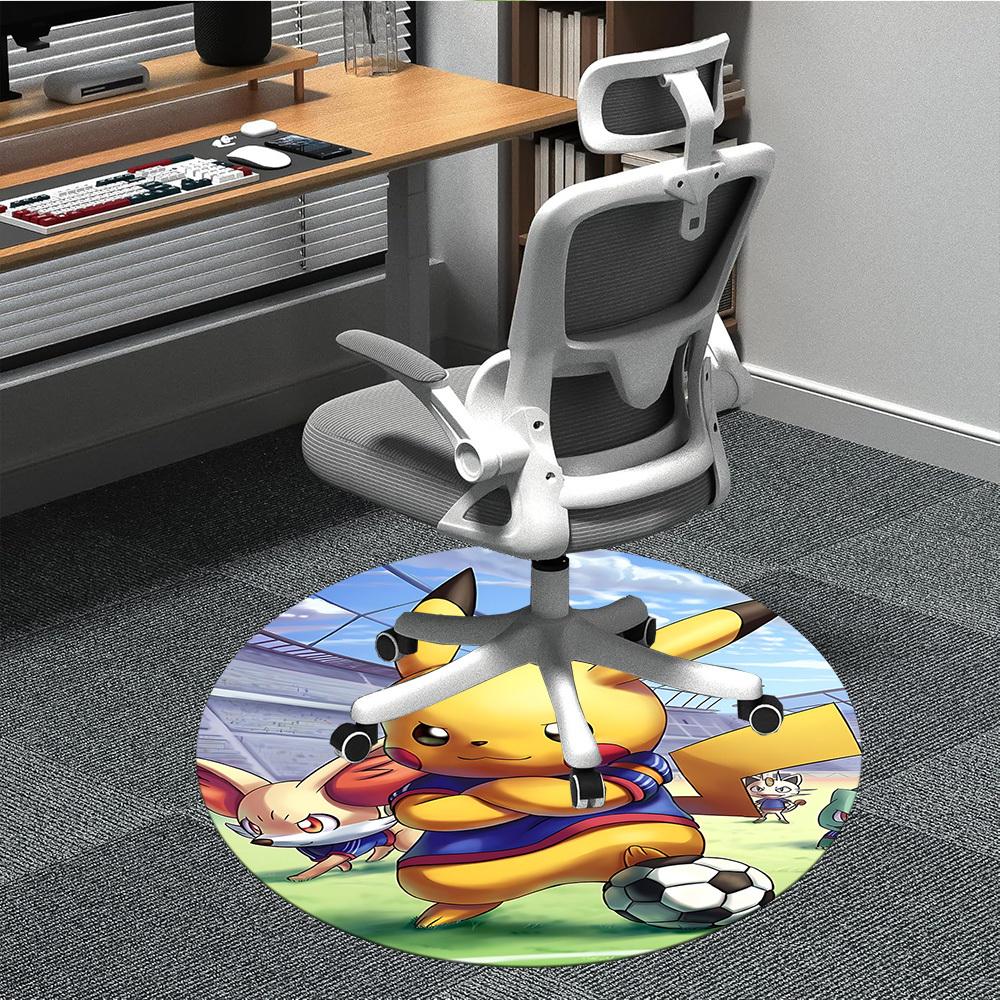 1pc Pikachu Soccer Office Round Area Rug, Under Office Chairs Bedroom Living Room Home Decor, Available in Various Sizes11 80cm by 80cm
1pc Pikachu Soccer Office Round Area Rug, Under Office Chairs Bedroom Living Room Home Decor, Available in Various Sizes11 80cm by 80cm