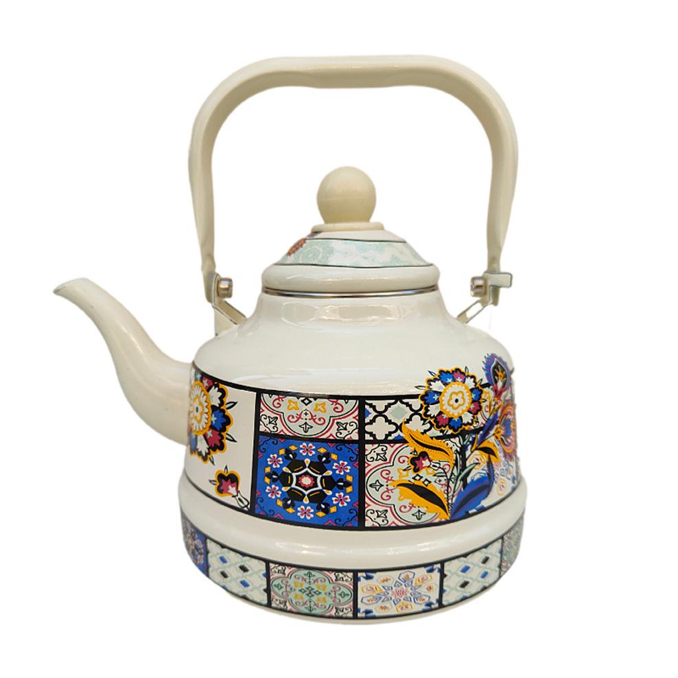 1.7L enamel ancient bell pot European and American style Lemon flower tea kettle Home camping kettle Thickened enamel teapot 1.7L
1.7L enamel ancient bell pot European and American style Lemon flower tea kettle Home camping kettle Thickened enamel teapot 1.7L