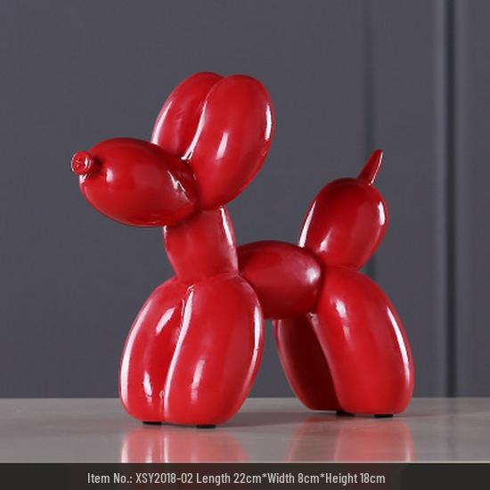 Nordic INS Simple Balloon Dog Resin Ornament: Modern Creative Home Decor Gift
Nordic INS Simple Balloon Dog Resin Ornament: Modern Creative Home Decor Gift