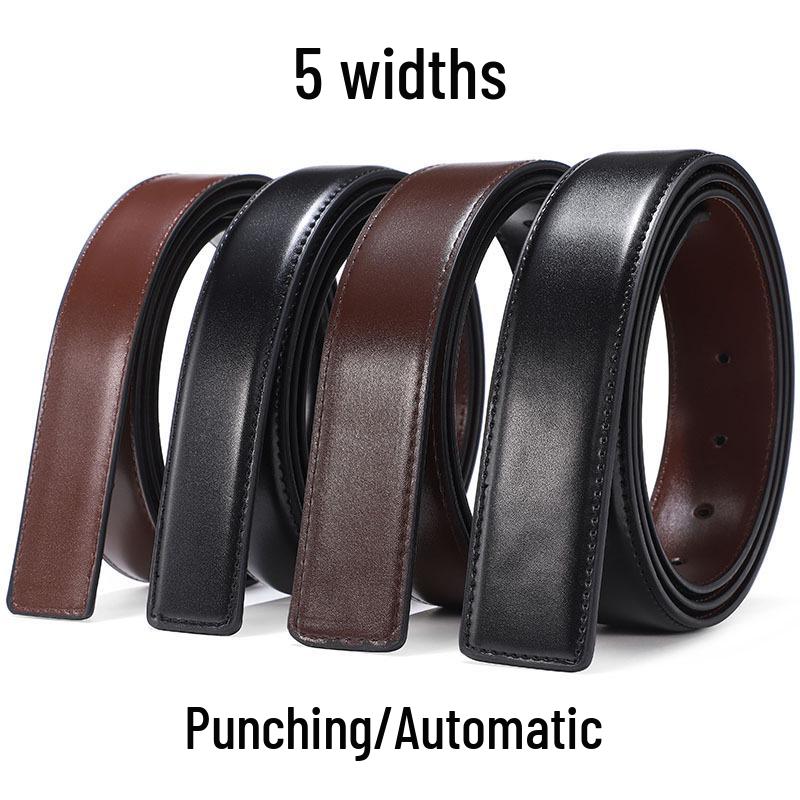 Buckleless Trouser Belt Strip - 3.5 Automatic, 3.8 Smooth Buckle, 3.3 Belt Body, No Pin. 115cm
Buckleless Trouser Belt Strip - 3.5 Automatic, 3.8 Smooth Buckle, 3.3 Belt Body, No Pin. 115cm