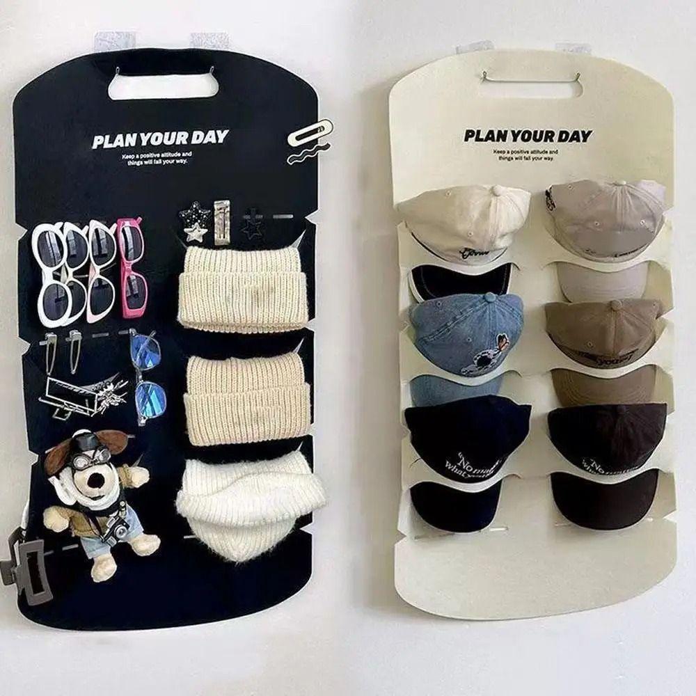 Visible Hat Display Rack 6/12 Pockets Hat Storage Holder Home Decoration Hat Organizer Bedroom Black - 6 Pockets
Visible Hat Display Rack 6/12 Pockets Hat Storage Holder Home Decoration Hat Organizer Bedroom Black - 6 Pockets