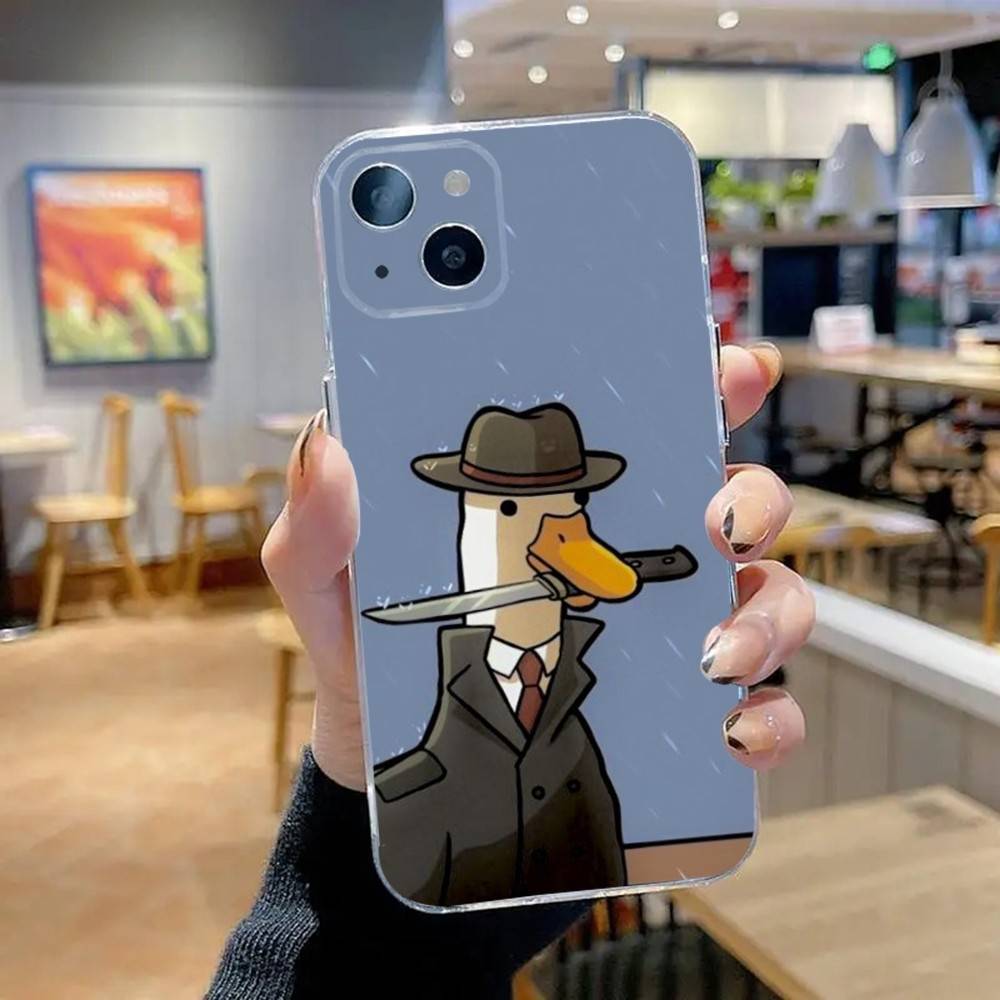 U-Untitled G-Goose Game Phone Case For iPhone 16,15,14,13,12,11 Pro,Max,Plus,X,XS,XR,SE,Mini Transparent Silicone Soft iPhone14Plus
U-Untitled G-Goose Game Phone Case For iPhone 16,15,14,13,12,11 Pro,Max,Plus,X,XS,XR,SE,Mini Transparent Silicone Soft iPhone14Plus
