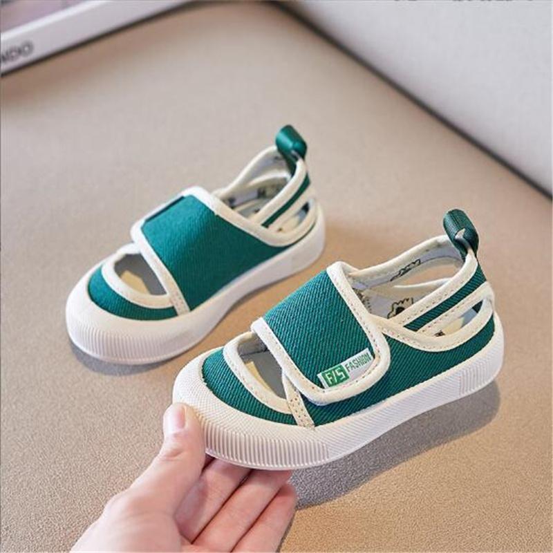 Summer Canvas Cutouts Sandals Breathable Children S Shoes Boys Girls Anti Collision Toe Cap Soft Soled Casual Walking Sneakers 23
Summer Canvas Cutouts Sandals Breathable Children S Shoes Boys Girls Anti Collision Toe Cap Soft Soled Casual Walking Sneakers 23