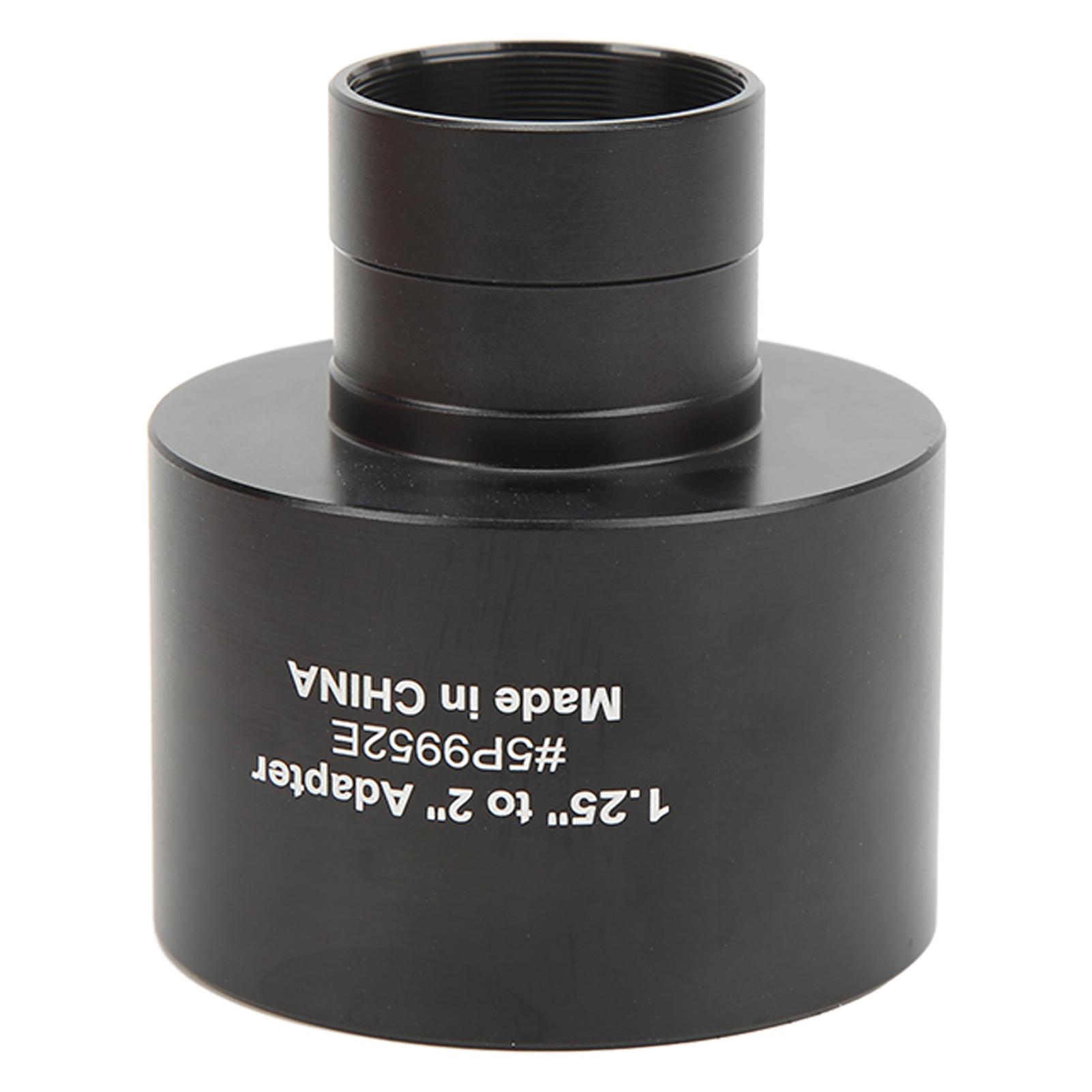 1.25 to 2 Telescope Adapter Telescope T Ring Aluminum Alloy 1.25in Port to 2in Port Adapter for
1.25 to 2 Telescope Adapter Telescope T Ring Aluminum Alloy 1.25in Port to 2in Port Adapter for