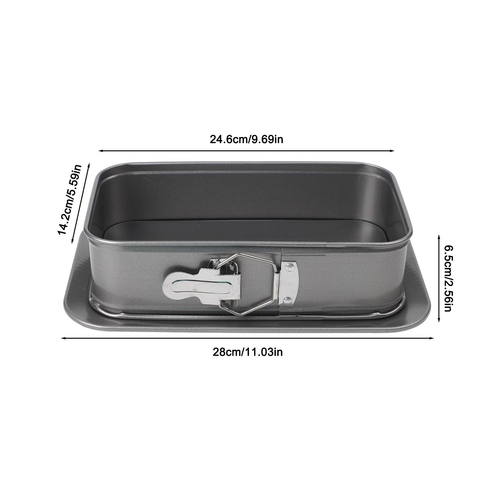 Cake Pan Removable Bottom Cake Tin Baking Pan Cheesecake Jar Rectangular Cake Pan Buckle Kitchen Baking Tool
Cake Pan Removable Bottom Cake Tin Baking Pan Cheesecake Jar Rectangular Cake Pan Buckle Kitchen Baking Tool