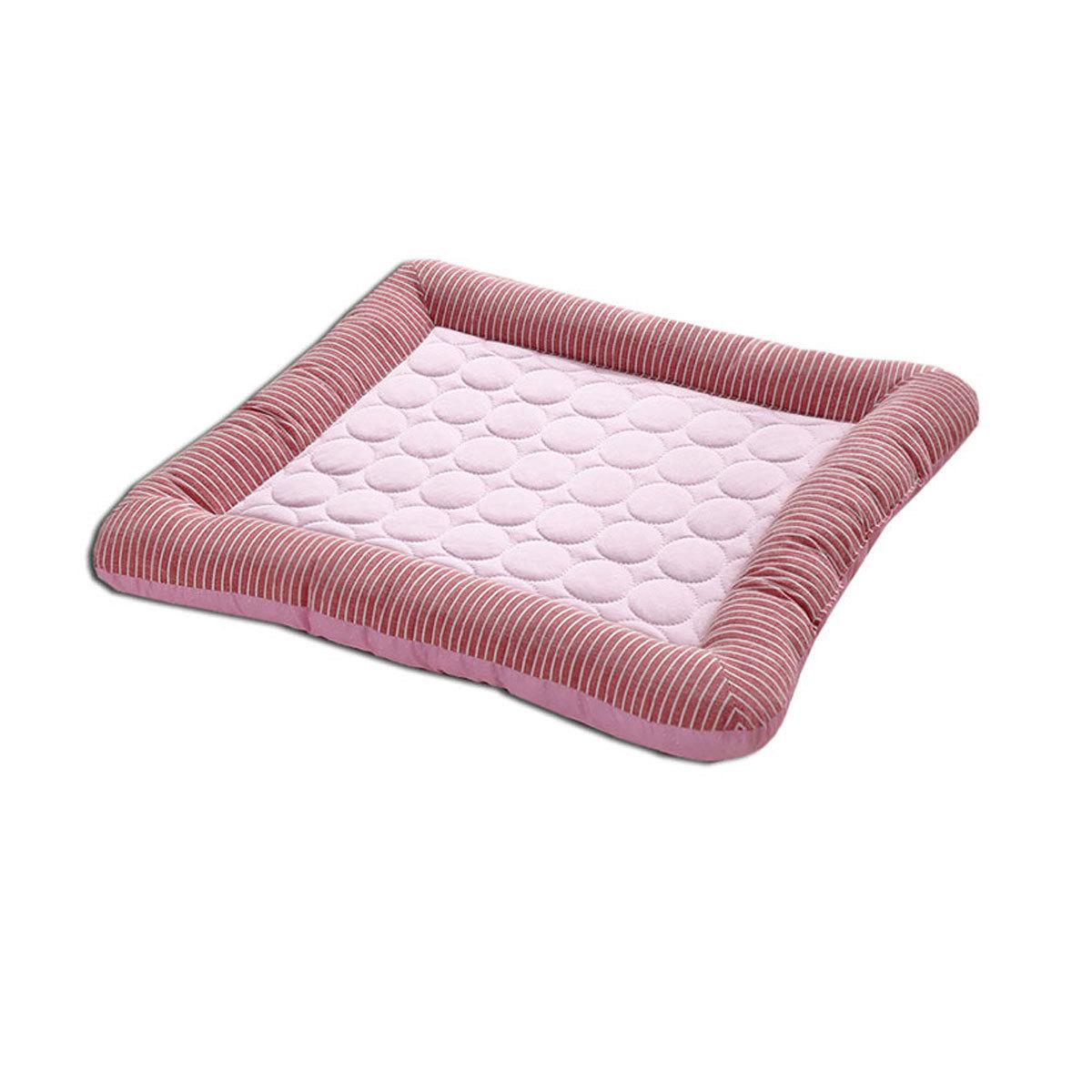 Summer Cooling Pet Mat: Ice Silk Mat for Small and Medium Dogs and Cats Small
Summer Cooling Pet Mat: Ice Silk Mat for Small and Medium Dogs and Cats Small