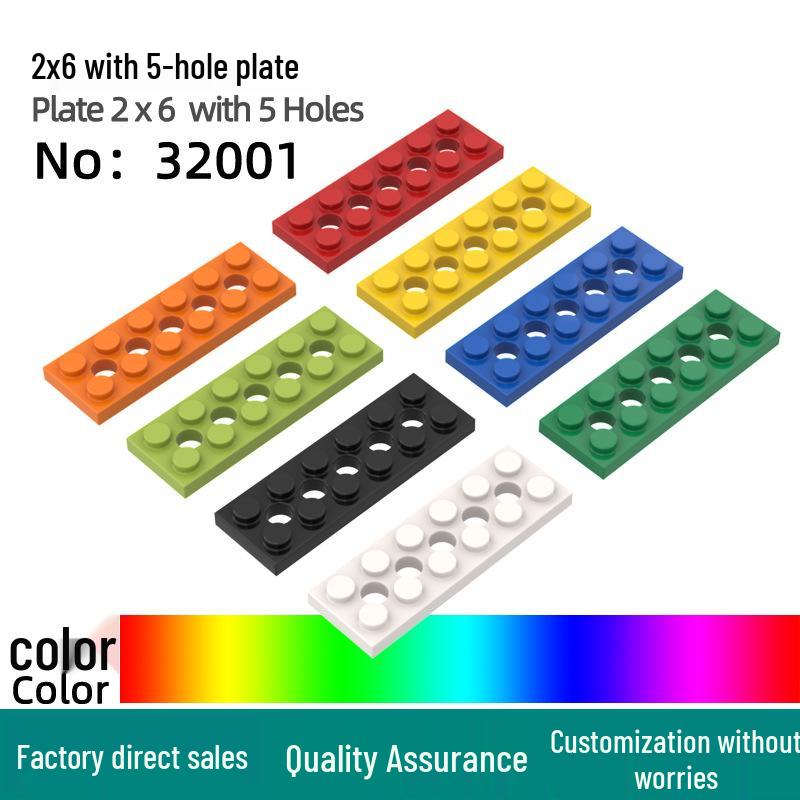 Children s Small Particle Building Blocks: 5-Hole 2x6 Plate Assembly Set (32001) 0.1kg (approx. 62 pcs) колір зеленого яблука
Children s Small Particle Building Blocks: 5-Hole 2x6 Plate Assembly Set (32001) 0.1kg (approx. 62 pcs) колір зеленого яблука