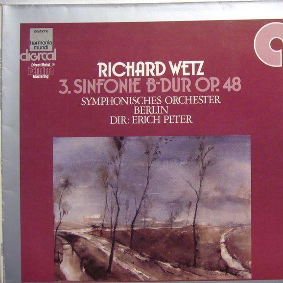 LP Record RICHARD WETZ, BERLINER SINFONIE ORC - 3. Sinfonie B-Dur Op. 48 HMIOM692 DEUTSCHE HARMON 1984 Germany Classical Used
LP Record RICHARD WETZ, BERLINER SINFONIE ORC - 3. Sinfonie B-Dur Op. 48 HMIOM692 DEUTSCHE HARMON 1984 Germany Classical Used