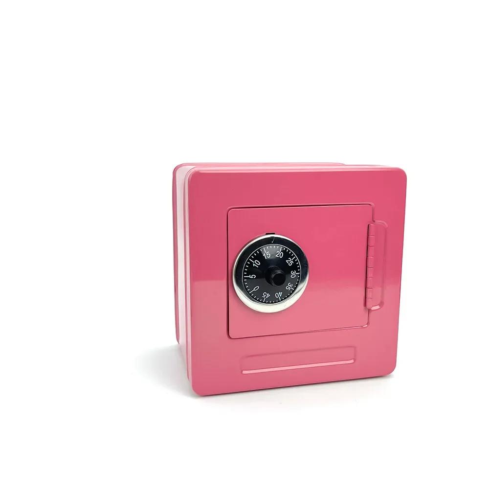 Metal Cash Box with Combination Lock Safe Money Tray Security Creative Piggy Bank Password Change Box Storage Box рожевий
Metal Cash Box with Combination Lock Safe Money Tray Security Creative Piggy Bank Password Change Box Storage Box рожевий