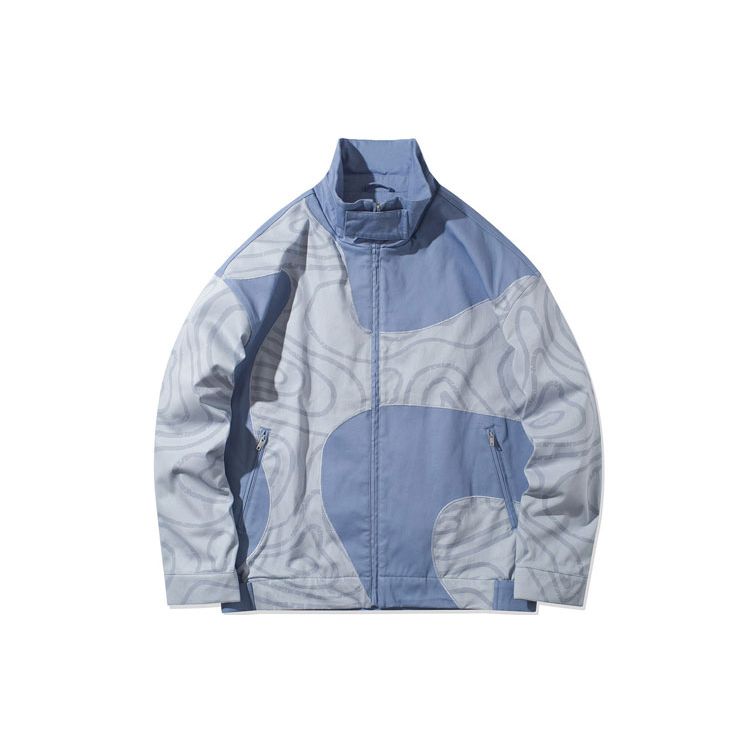 Li Ning Sports Basketball Series Color Block Loose Stand Collar Jacket Men jackets Misty-Blue AFDR233-1 M
Li Ning Sports Basketball Series Color Block Loose Stand Collar Jacket Men jackets Misty-Blue AFDR233-1 M