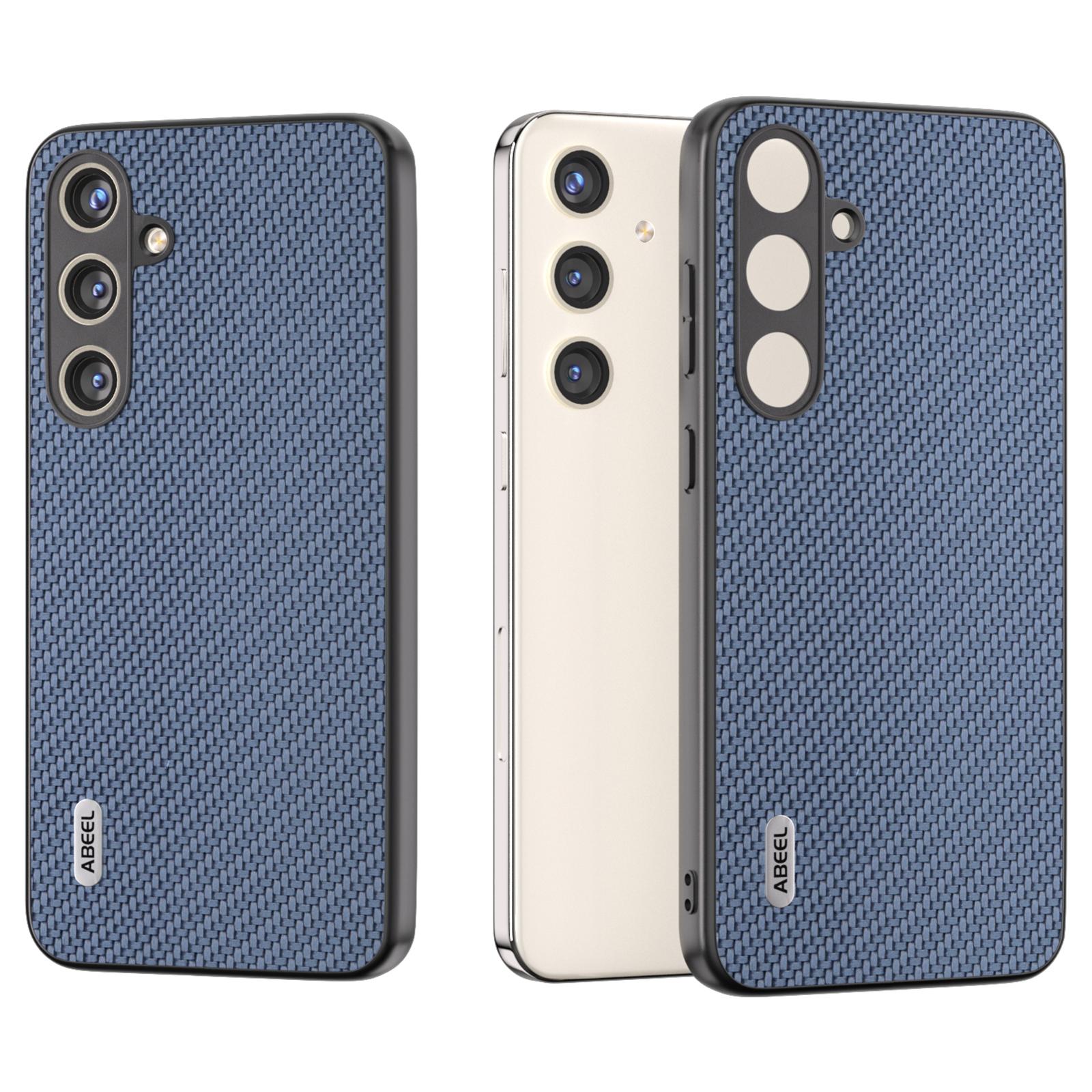 ABEEL for Samsung Galaxy S24+ Shockproof Shell Carbon Fiber Texture Leather Phone Case Baby Blue
ABEEL for Samsung Galaxy S24+ Shockproof Shell Carbon Fiber Texture Leather Phone Case Baby Blue