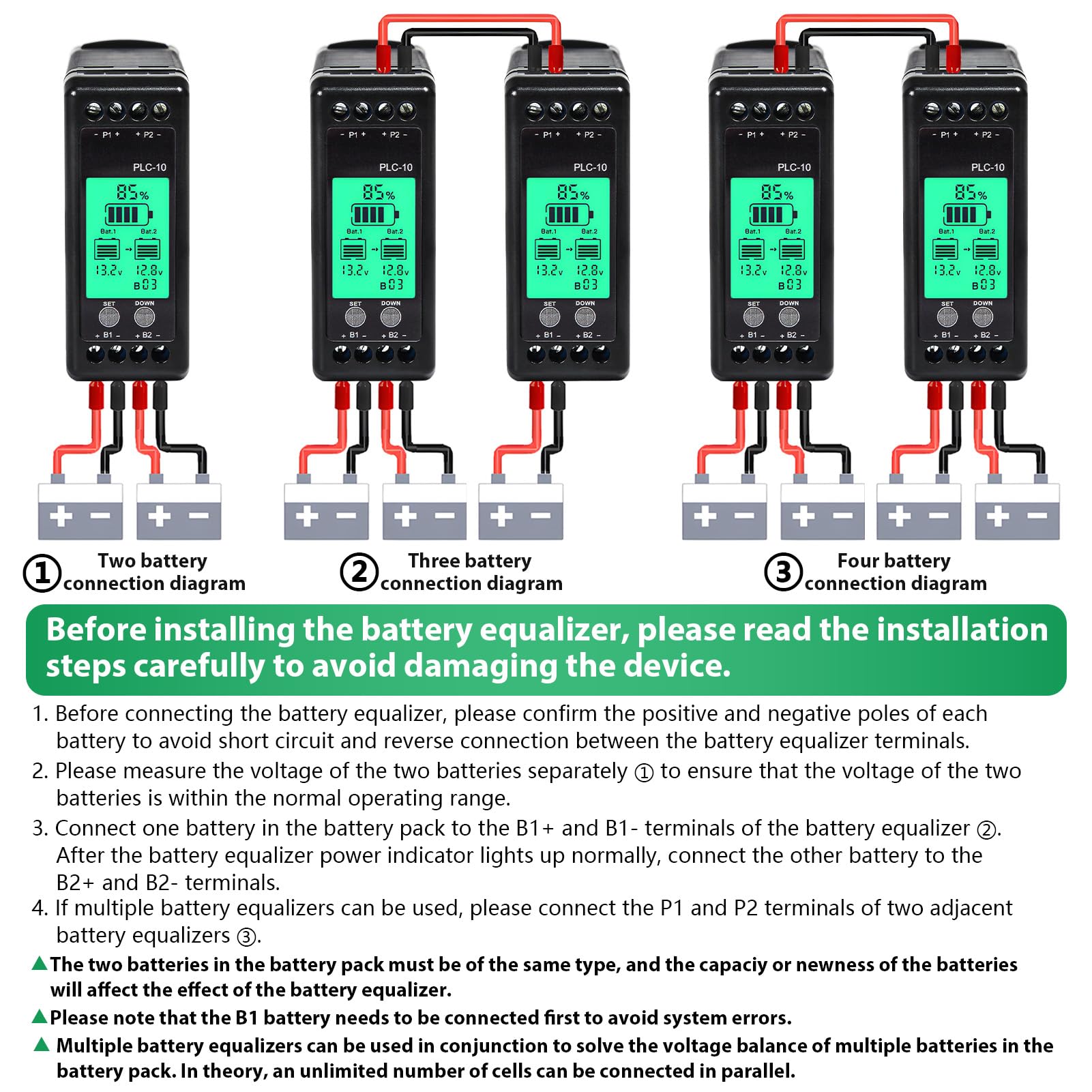 1PCS 24V Battery Voltage Controller Regulator Equalizer 7V-18V For Automobiles/boats/motorcycles/RVs/electric Forklift Batteries China Mainland
1PCS 24V Battery Voltage Controller Regulator Equalizer 7V-18V For Automobiles/boats/motorcycles/RVs/electric Forklift Batteries China Mainland