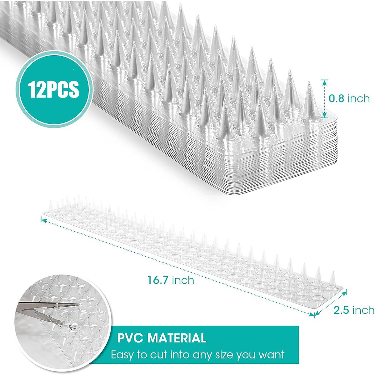 Repellent Cats Bird Spikes Scare Pigeons Birds Gardening Products Rat Crow Hooligans Outdoor Scarecaper Against Repeller Anti
Repellent Cats Bird Spikes Scare Pigeons Birds Gardening Products Rat Crow Hooligans Outdoor Scarecaper Against Repeller Anti