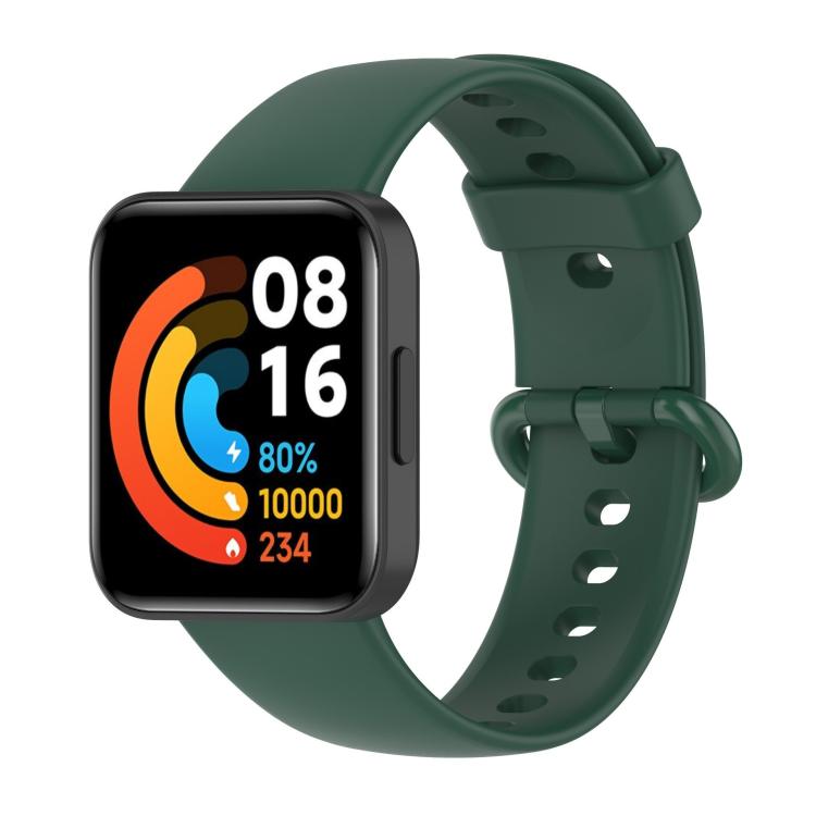 Однотонный силиконовый ремешок для часов xDfind For Redmi Watch 2 темно-зеленого
Однотонный силиконовый ремешок для часов xDfind For Redmi Watch 2 темно-зеленого