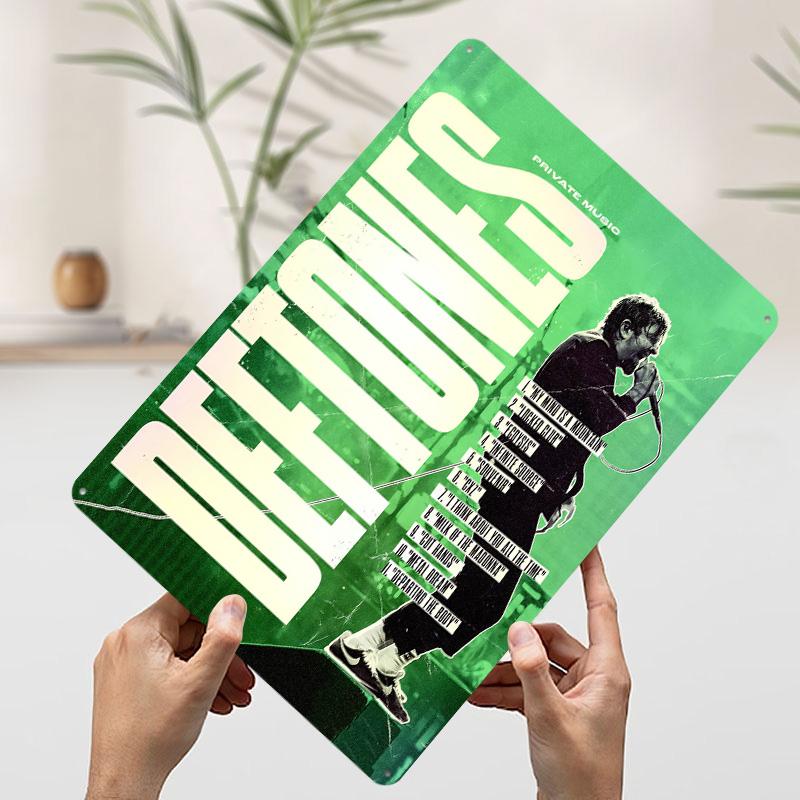Deftones Private Music Album Art Tinplate Poster Customized Wall Art Vintage Retro Metal Signs for Room Decorations Office Decor 7.9x11.8In(20x30cm)
Deftones Private Music Album Art Tinplate Poster Customized Wall Art Vintage Retro Metal Signs for Room Decorations Office Decor 7.9x11.8In(20x30cm)