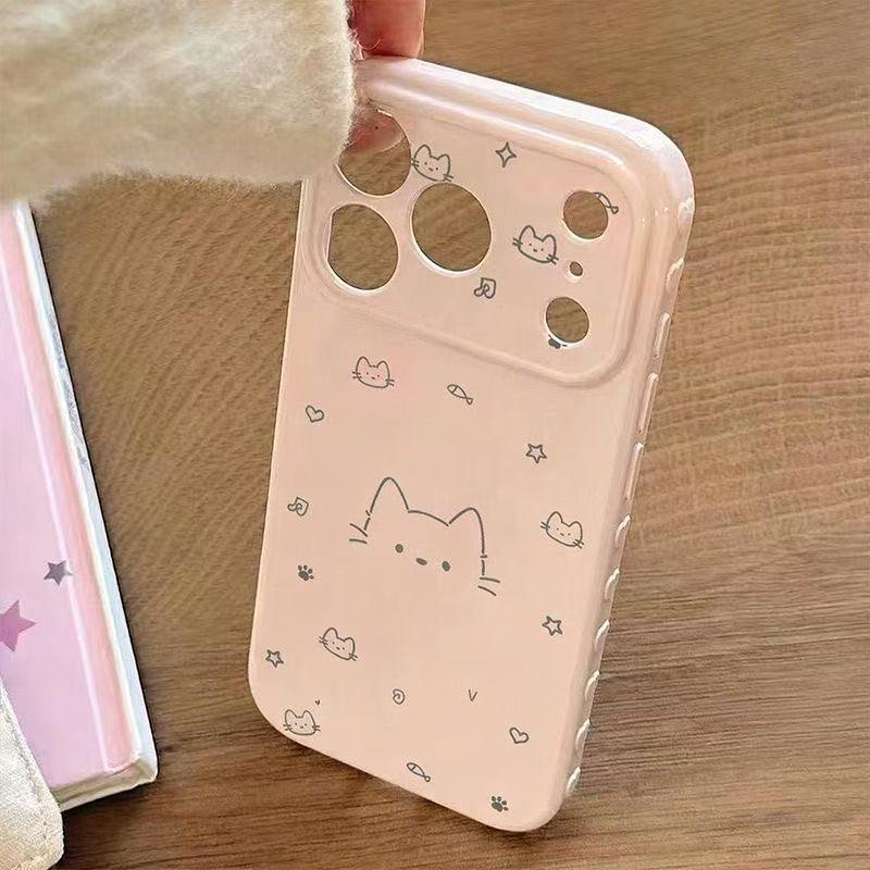 Graffiti Line Cat Full Coverage Phone Case for Apple 17/16/15/14/13 with Large Window & Heart Side Design iPhone 11
Graffiti Line Cat Full Coverage Phone Case for Apple 17/16/15/14/13 with Large Window & Heart Side Design iPhone 11