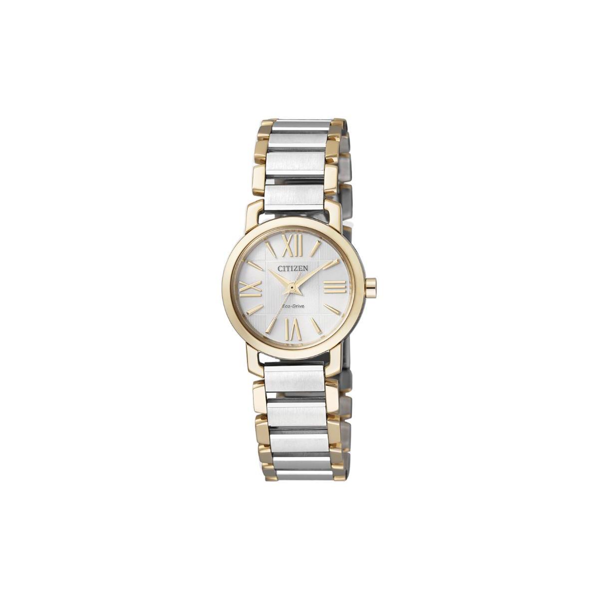 CITIZEN Ecology Drive Collection Light Powered Quartz Movement Stainless Steel Strap Watch EP5884-57A Medium Gold Strap
CITIZEN Ecology Drive Collection Light Powered Quartz Movement Stainless Steel Strap Watch EP5884-57A Medium Gold Strap