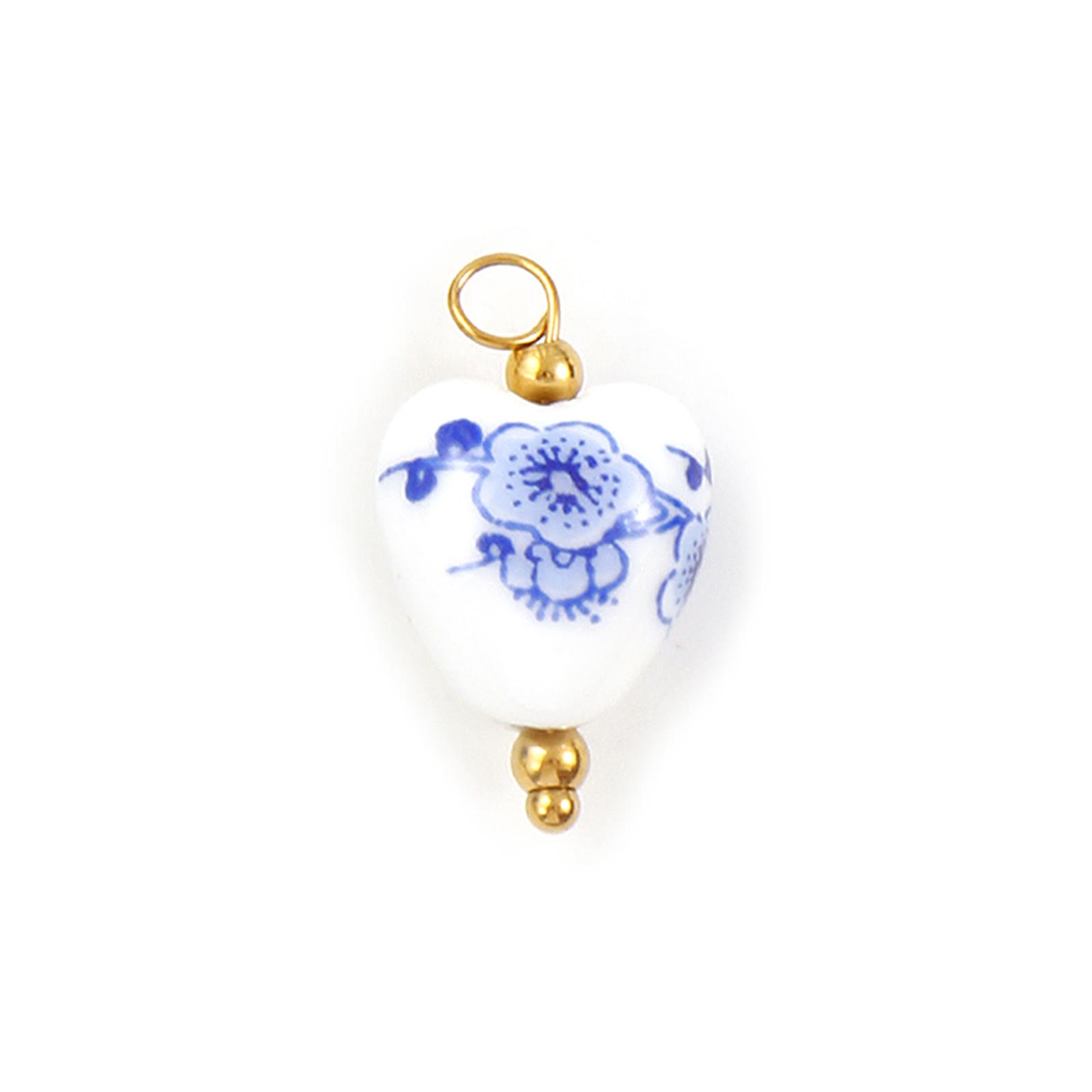 2 Pcs 304 Stainless Steel & Ceramic Charms Geometric Plum Flower Blue Printings For DIY Jewelry Necklace Earrings Keychains
2 Pcs 304 Stainless Steel & Ceramic Charms Geometric Plum Flower Blue Printings For DIY Jewelry Necklace Earrings Keychains