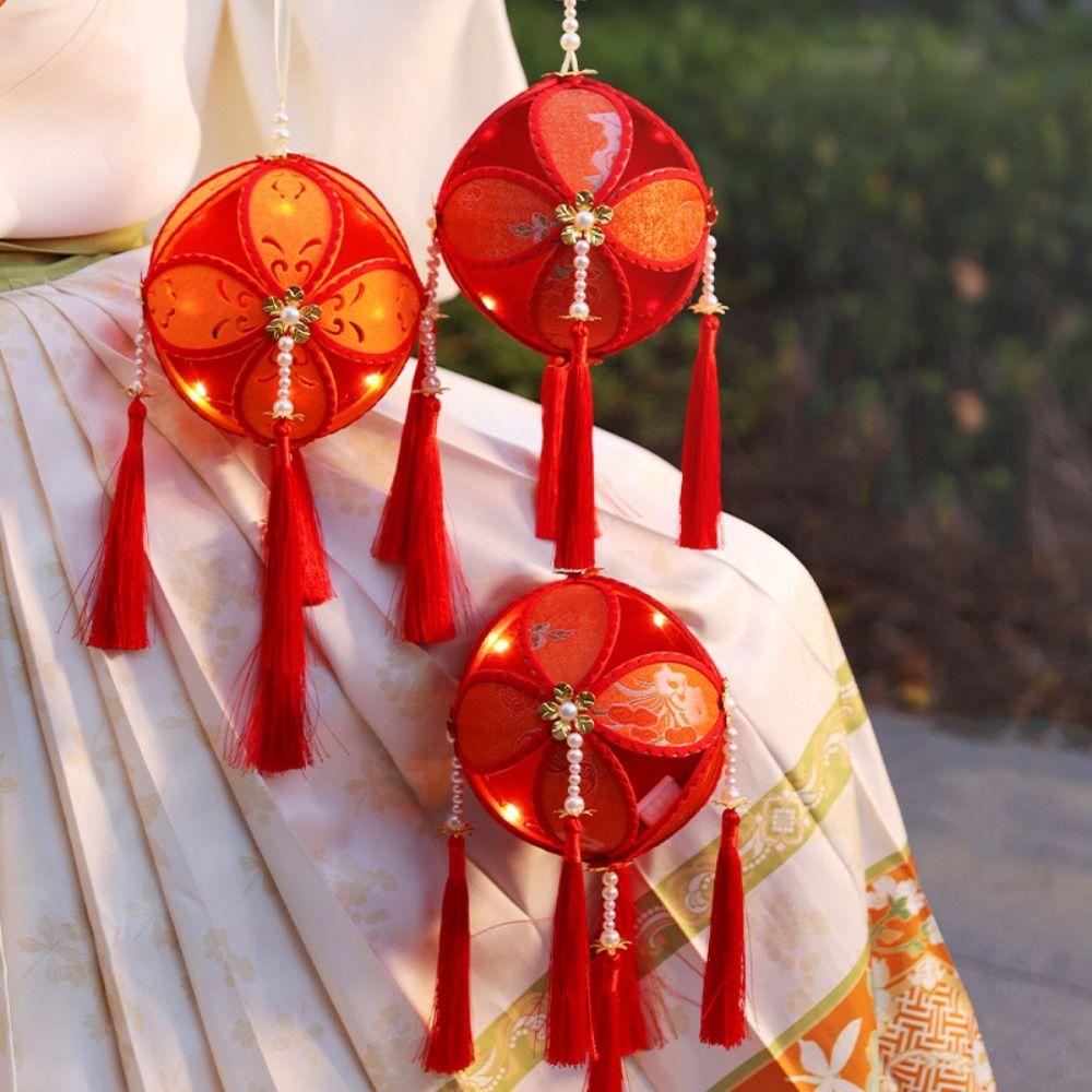 Tassels Chinese Embroidered Ball Lantern Luminous Handheld Hydrangea Lantern Home Decor Style 1
Tassels Chinese Embroidered Ball Lantern Luminous Handheld Hydrangea Lantern Home Decor Style 1