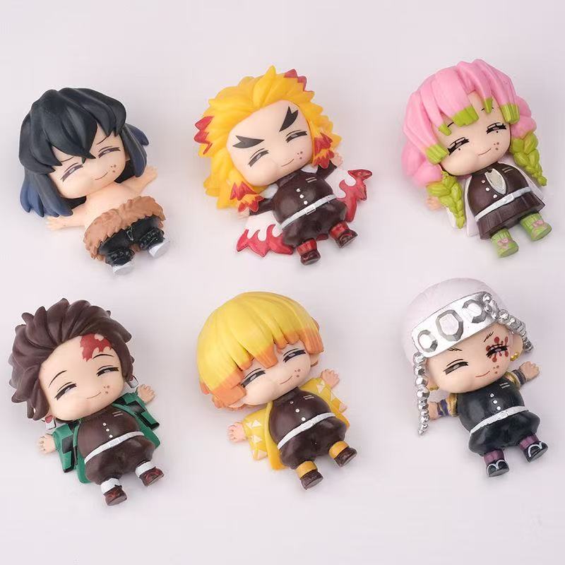 6Pcs/Set Demon Slayer Tanjirou Nezuko Cute Figure Figurine Inosuke Agatsuma Zenitsu Car Accessories Full Model Toy Kids Gift No box
6Pcs/Set Demon Slayer Tanjirou Nezuko Cute Figure Figurine Inosuke Agatsuma Zenitsu Car Accessories Full Model Toy Kids Gift No box