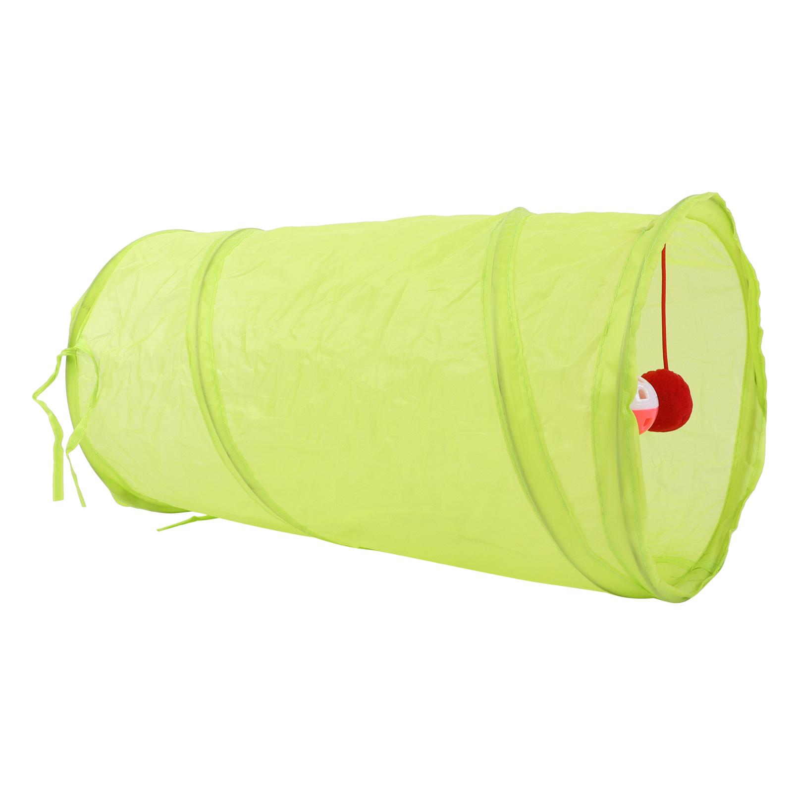 Cat Tunnel Foldable Polyester Interactive Tunnel Toy with Hanging Ball for Cats Rabbits PuppiesFluorescent Green фарби люмінесцентні зелений колір
Cat Tunnel Foldable Polyester Interactive Tunnel Toy with Hanging Ball for Cats Rabbits PuppiesFluorescent Green фарби люмінесцентні зелений колір