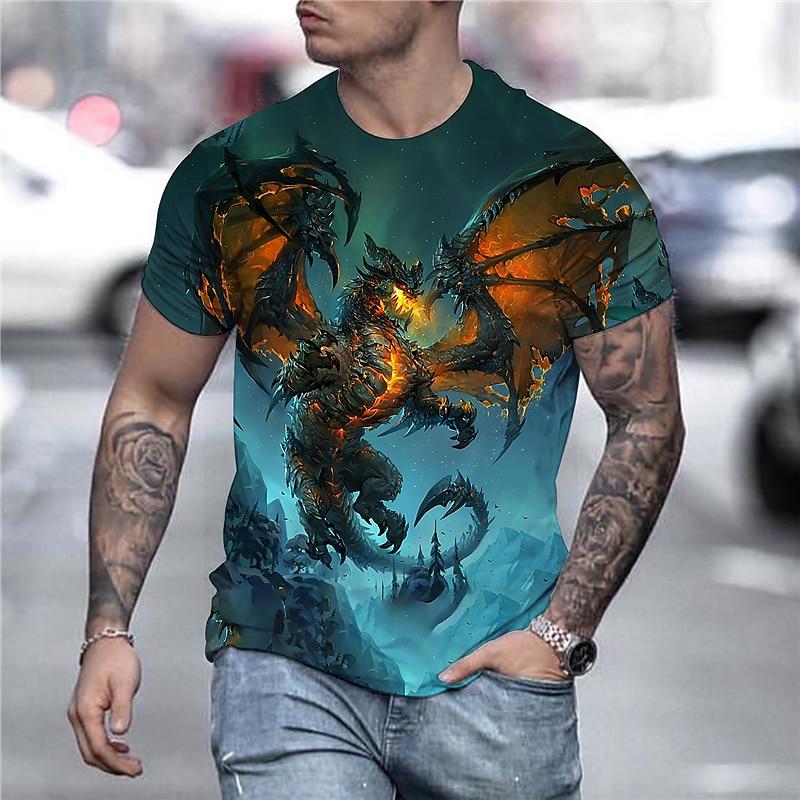 Men s Graphic Anime Dragon Shirt T shirt Tee Short Sleeve T shirt 3D Print Crew Neck Shirt Streetwear Exaggerated 5XL
Men s Graphic Anime Dragon Shirt T shirt Tee Short Sleeve T shirt 3D Print Crew Neck Shirt Streetwear Exaggerated 5XL