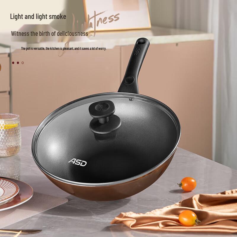 ASD 30cm Non-Stick Flat-Bottom Wok
ASD 30cm Non-Stick Flat-Bottom Wok