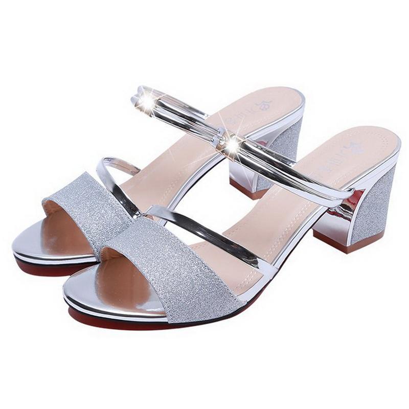 Women Sequined Cloth High Thick Sandals Peep Toe Slide Sandals for Office Career Daily Outdoor Nightclub Party Banquet Gathering 40 срібний
Women Sequined Cloth High Thick Sandals Peep Toe Slide Sandals for Office Career Daily Outdoor Nightclub Party Banquet Gathering 40 срібний
