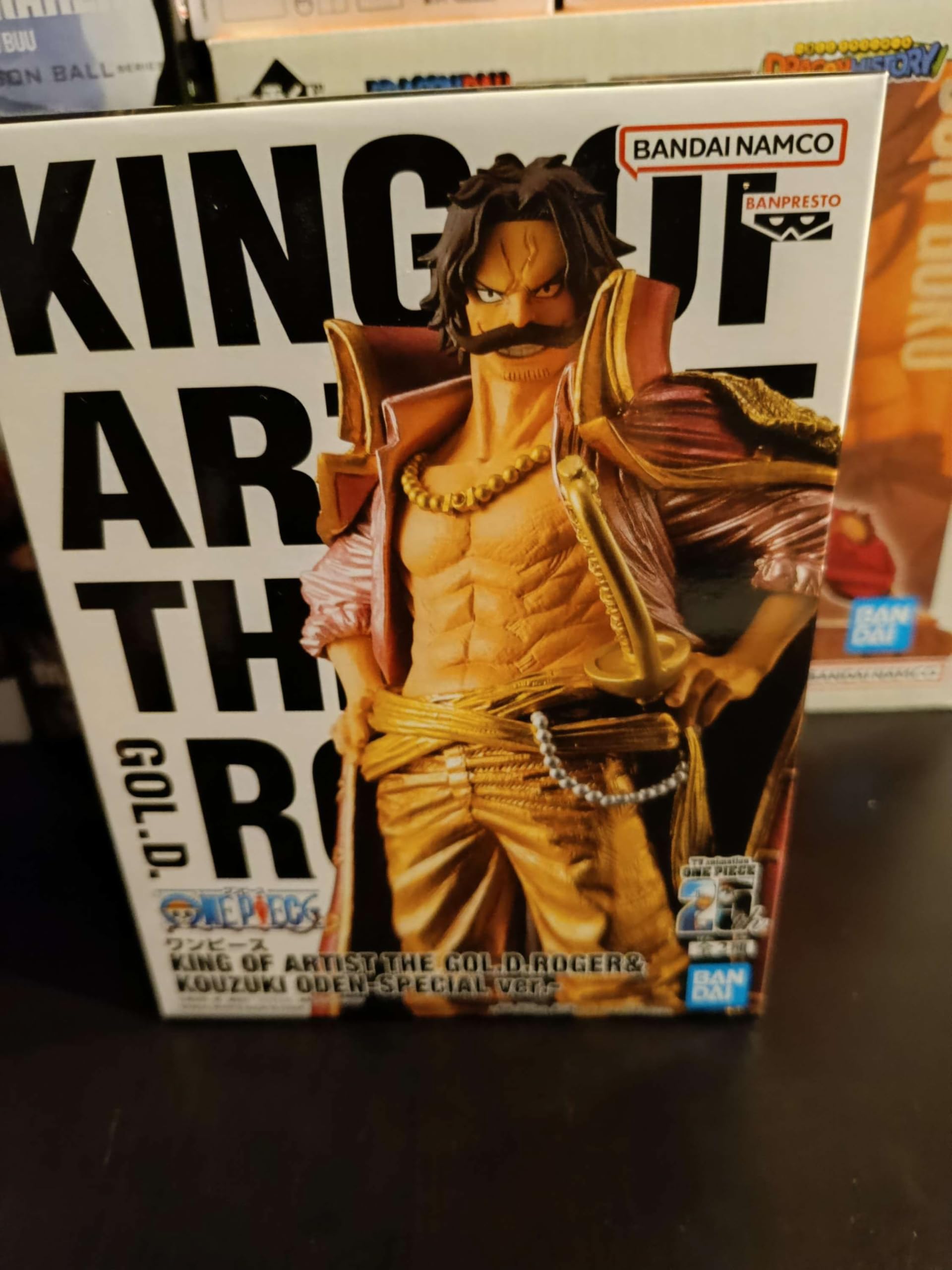 BANPRESTO ONE PIECE King of Artist THE GOL Roger D. (Special VER.)
BANPRESTO ONE PIECE King of Artist THE GOL Roger D. (Special VER.)