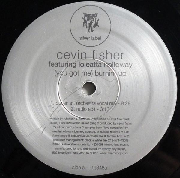 12inch Record CEVIN FISHER, LOLEATTA HOLLOWAY - (You Got Me) Burnin Up TB348 Tommy Boy Silve 1998 US Dance & Electronica Used
12inch Record CEVIN FISHER, LOLEATTA HOLLOWAY - (You Got Me) Burnin Up TB348 Tommy Boy Silve 1998 US Dance & Electronica Used