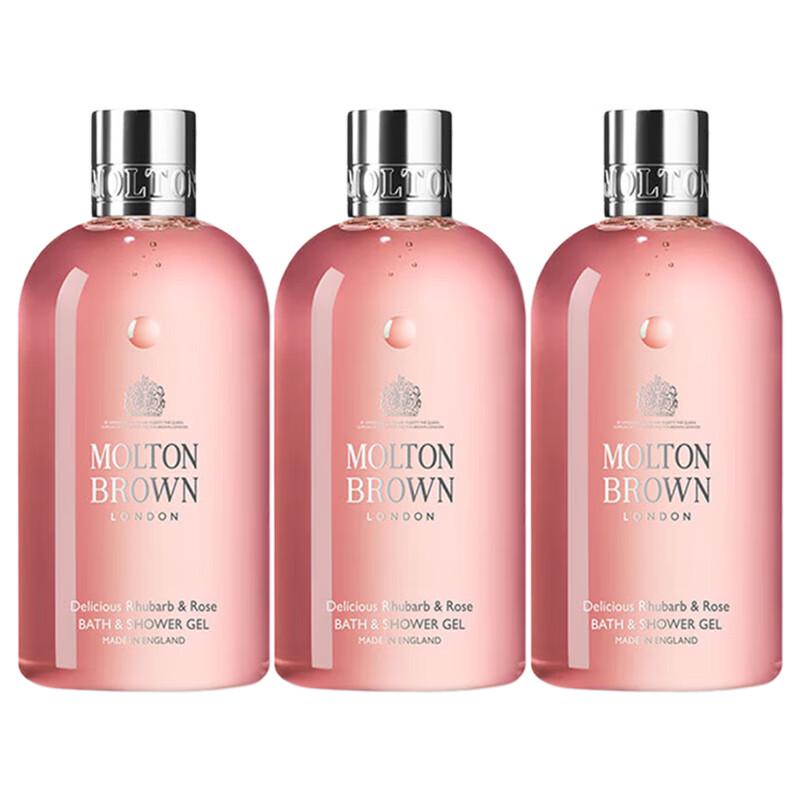 Molton Brown Rhubarb & Rose Bath & Shower Gel Set
Molton Brown Rhubarb & Rose Bath & Shower Gel Set