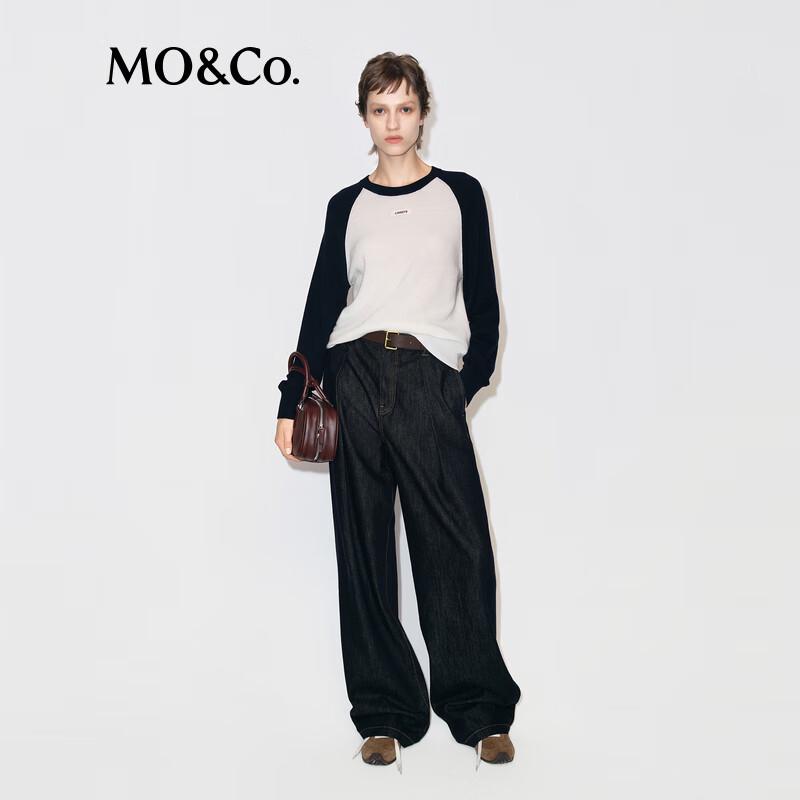 MO&Co. Women s 100% Wool Round Neck Sweater M /165
MO&Co. Women s 100% Wool Round Neck Sweater M /165