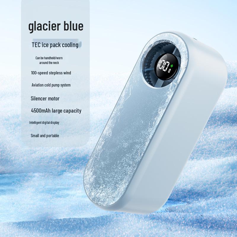 Vitesga Portable Neck-Hanging USB Mini Fan - Personal Cooling Solution 41x53x120 mm синій
Vitesga Portable Neck-Hanging USB Mini Fan - Personal Cooling Solution 41x53x120 mm синій