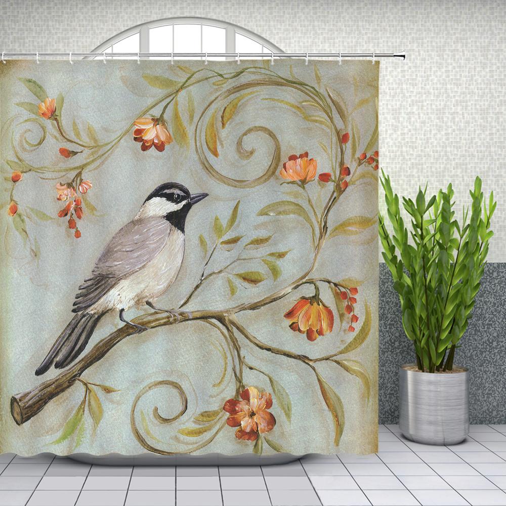 1 pcs Retro big flowers pattern polyester shower curtain partition floral bathroom curtain with hooks home decorative curtain W90xH180cm
1 pcs Retro big flowers pattern polyester shower curtain partition floral bathroom curtain with hooks home decorative curtain W90xH180cm