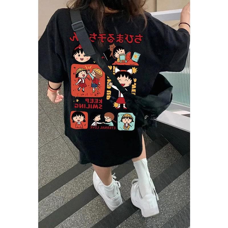 Женская футболка с мультяшным принтом, круглым вырезом, короткими рукавами, повседневная, средней длины - Летняя коллекция 2025 Medium
Женская футболка с мультяшным принтом, круглым вырезом, короткими рукавами, повседневная, средней длины - Летняя коллекция 2025 Medium