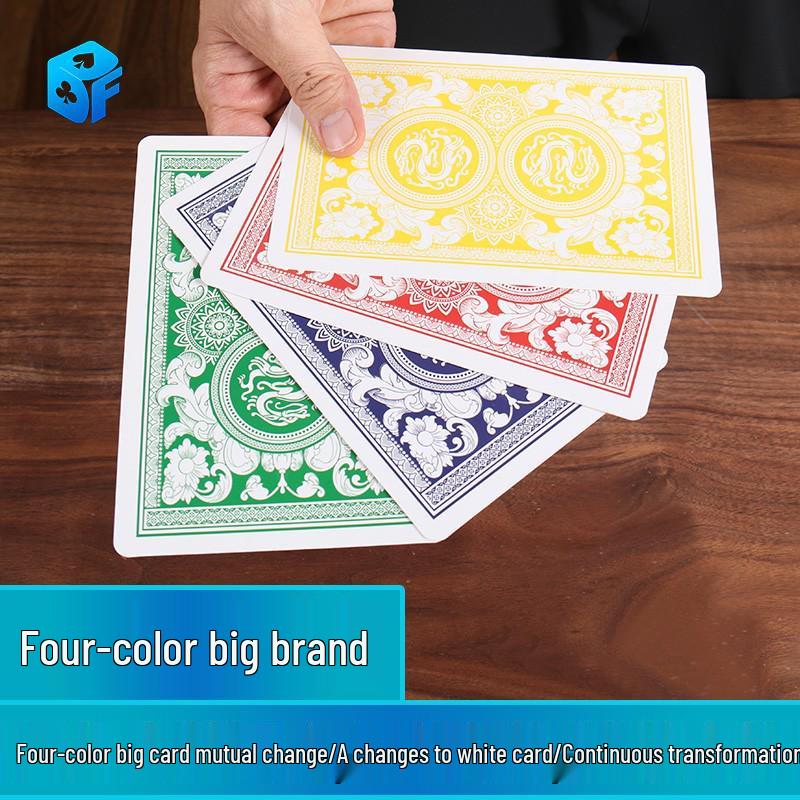 Northern Magic Jumbo Four-Color Card Transformation: A to Blank Interactive Children s Close-Up Prop
Northern Magic Jumbo Four-Color Card Transformation: A to Blank Interactive Children s Close-Up Prop