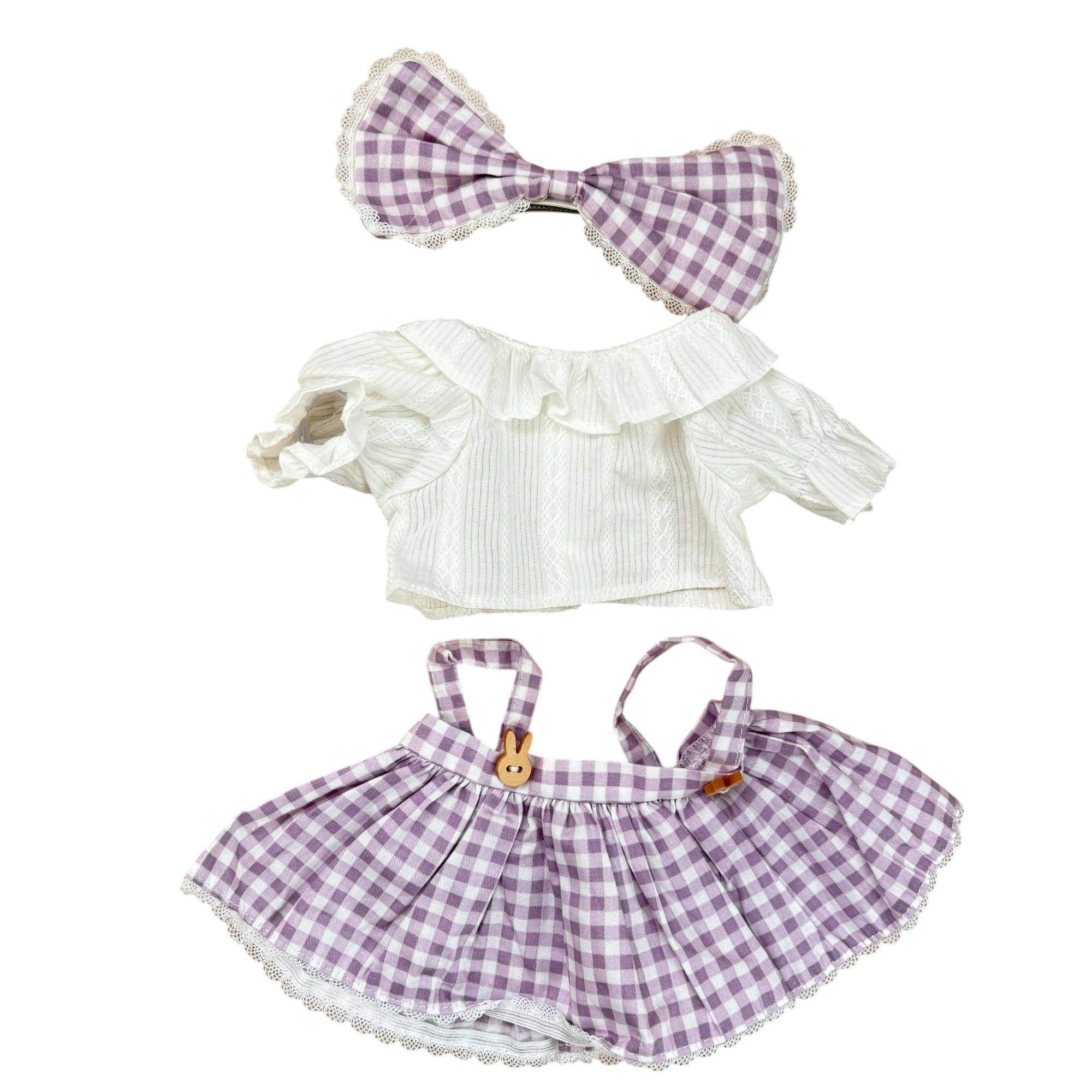 AXLUCE Plush Toy Clothes, Costume Set (Purple) - Plush Toy Not Included
AXLUCE Plush Toy Clothes, Costume Set (Purple) - Plush Toy Not Included